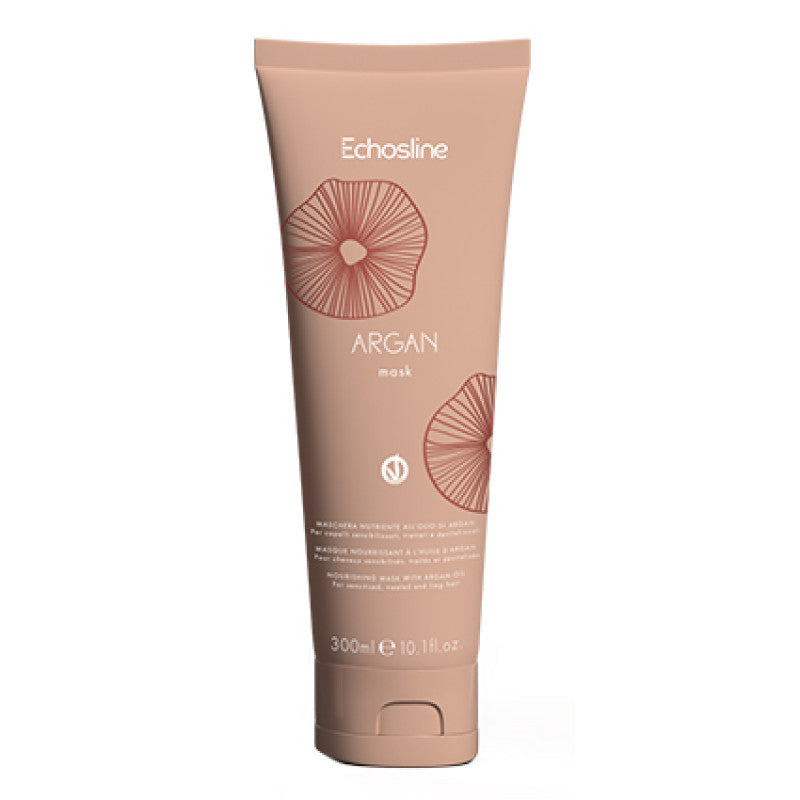Argan nourishing mask for sensitized, treated and dull hair