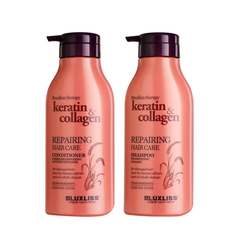 Keratin & Collagen Repairing Therapy Shampoo & Conditioner