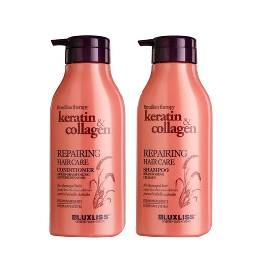 Keratin & Collagen Repairing Therapy Shampoo & Conditioner